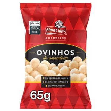 Imagem de Ovinhos de Amendoim Elma Chips 65g