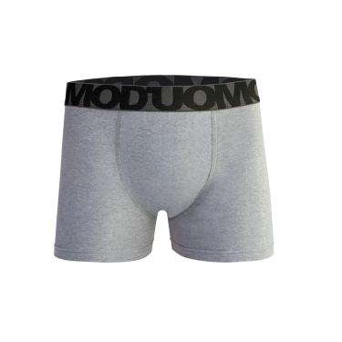 Imagem de Cueca Boxer Lisa Algodão com Elástico Duomo