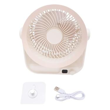 Imagem de RiToEasysports Ventilador de Circulador de Ar, Mesa Recarregável de Ventilador USB 4000mAh Operado Pelo Circulador de Ar de Mesa Silencioso para o Quarto Escritório Em Casa