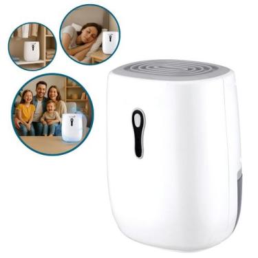 Imagem de Desumidificador Antimofo Secar Ar Elétrico 500ml com Led Branco 110V/2