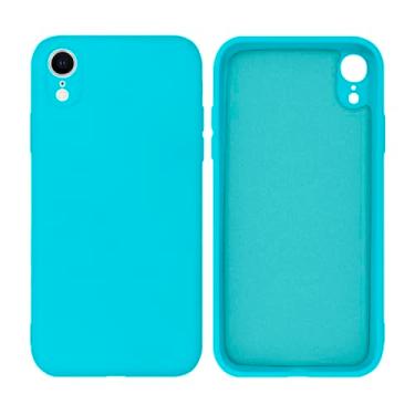 Imagem de Capinha Celular para iPhone XR Com Proteção de Câmera em Silicone com Interior Aveludado
