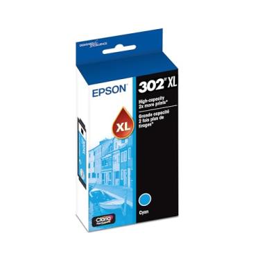 Imagem de EPSON T302 Claria Premium - Cartucho de tinta ciano de alta capacidade (T302XL220-S) para impressoras Epson Expression Premium selecionadas