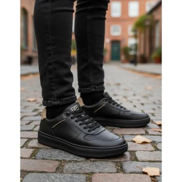 Imagem de Tênis Casual Pádua Lecce Cadarço Elástico Macio Masculino