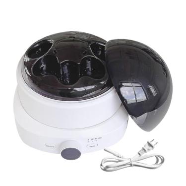 Imagem de Kokiya Removedor de esmalte elétrico com temperatura ajustável, tigela de imersão suave para unhas, tigela para casamento, viagem, salão para iniciantes
