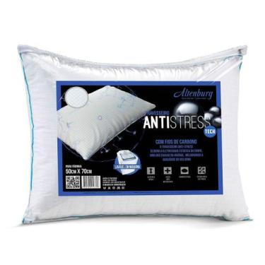 Imagem de Travesseiro Altenburg Antistress Branco - 50cm x 70cm