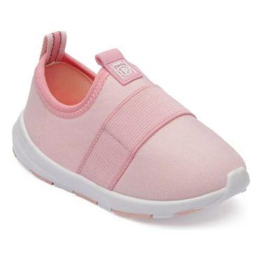 Imagem de Tênis Infantil Sport Neo Menina Pimpolho Calce Fácil -, Rosa, 22 BR