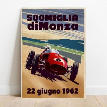 Imagem de Placa Decorativa Monza - TaColado., 30x40cm