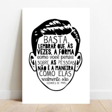 Imagem de Placa Decorativa Cidades de Papel - TaColado, 15x21cm