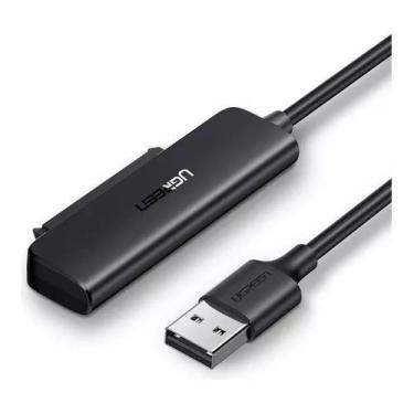 Imagem de Cabo Adaptador Ugreen USB-A 3.0 para Sata 2,5" 50cm - CM321