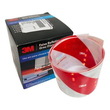 Imagem de Faixa Refletiva Parachoque Carreta Container Randon Guerra - 3M