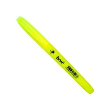 Imagem de Marca-texto Fluorescente Amarelo Brw