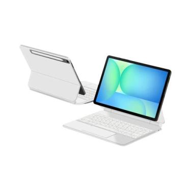 Imagem de Capa Teclado Mágico Smart Folio Para Samsung Galaxy Tab S10 FE S7 S8 S