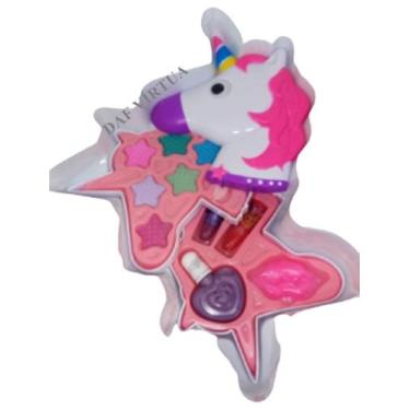 Imagem de Maquiagem infantil 3d unicórnio coloridas - DAF