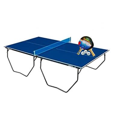 Imagem de MESA PING PONG MDP 15mm KLOPF 1007 + KIT Raquetes e Bolinhas 5055