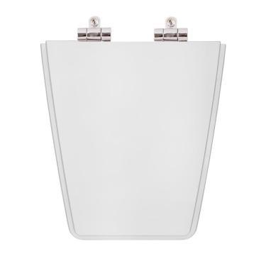 Imagem de Assento Sanitário Poliester Soft Close Ciprea Branco para vaso Jacuzzi