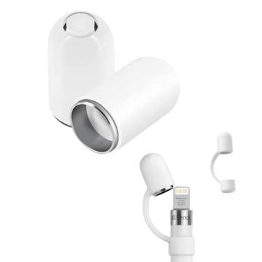 Imagem de Capa protetora de silicone antiperda para Apple Pencil compatível com Apple Pencil 1ª geração, capa protetora de silicone antiperda (1 unidade)