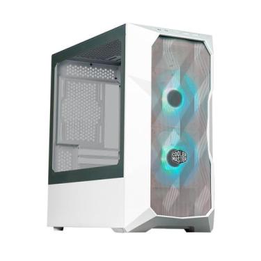 Imagem de Gabinete Td300 Mesh - Mini Tower - Lateral De Vidro Temperado - Branco