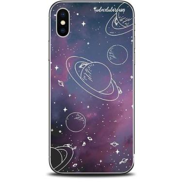 Imagem de Capa Case Capinha Personalizada Planetas Poeira Estrelar ZENFONE 5 LIT