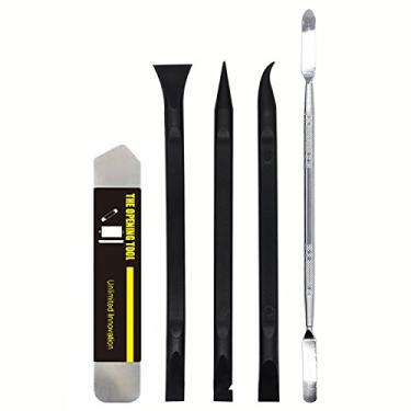 Imagem de Lifegoo Kit de ferramentas para abertura de tela de aço ultrafino e sem nylon seguro para celular, LCD, MacBook, iPad, iPod, tablet e mais