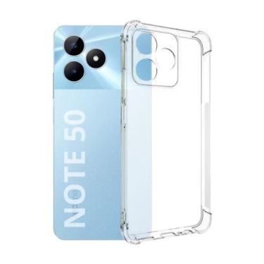 Imagem de Capa Capinha Transparente Compatível Para Realme Note 50 - Db