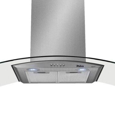 Imagem de Coifa de Parede Philco Glass PCO90G 90cm 3 Velocidades, Inox, 110V