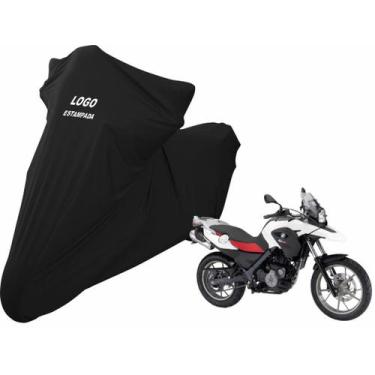 Imagem de Capa De Tecido Para Moto BMW G 650 GS Alta Durabilidade - Mz, Preta