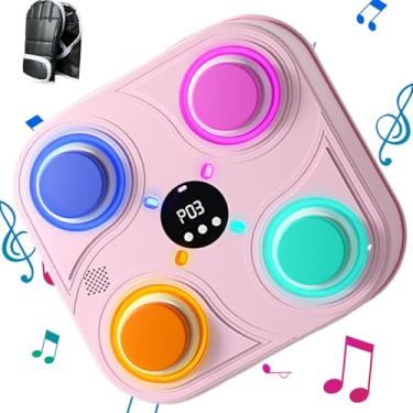 Imagem de Máquina de boxe musical,Máquina de perfuração musical, Máquina de boxe Máquina de perfuração musical com, Brinquedo esportivo recarregável para treinador de boxe de treinamento leve para adultos