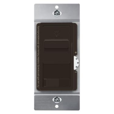 Imagem de TOPGREENER Interruptor de Luz Dimmer Digital para Luzes Led/Cfl Reguláveis de 200 W, Interruptor de Luz Deslizante Led de Polo Único/3 Vias, Fio Neutro Não Necessário, Listado Pela (Interruptor Dimmer