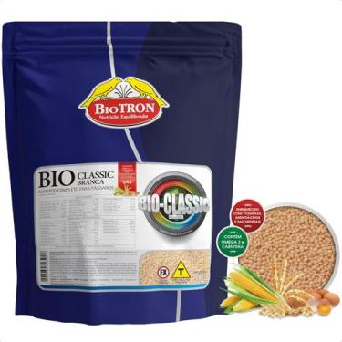 Imagem de Ração Extrusada Bio Classic Branca 1kg Biotron Alimento Sem Corante Pa