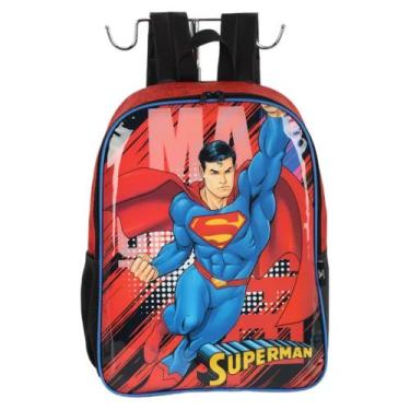 Imagem de Mochila De Costas Escolar Infantil Super Man DC Universe - Luxcel, Pre