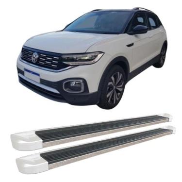 Imagem de Estribo T Cross 2019 a 2024 Branco - C&K