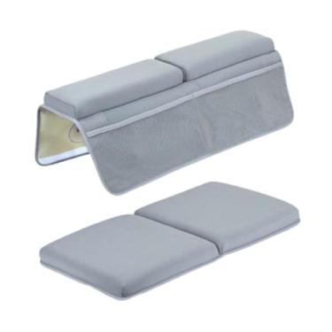 Imagem de Kokiya Aoxer de banho de bebê conjunto de banheira almofada de borda joelhos capa para chuveiro caseiro interno