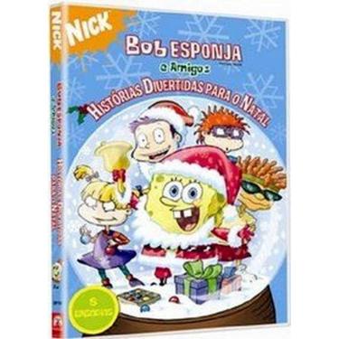 Imagem de Dvd Bob Esponja E Amigos Histórias Divertidas Para O Natal