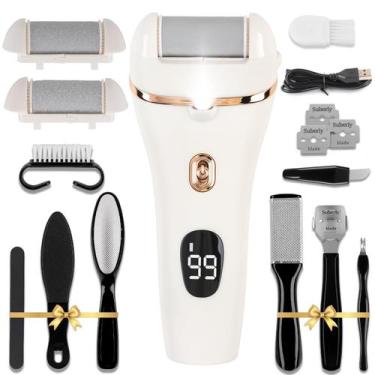 Imagem de Kit de pedicure 17 em 1 para removedor elétrico de calos Meyluth com l