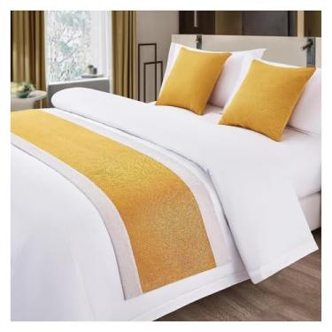 Imagem de Cachecol de corredor de cama de hotel, estampa moderna, bordado, decoração de cama, protetor de cama, cobertor de cama sem desbotamento, toalha de cama para cama de solteiro queen size -