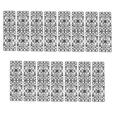 Imagem de Kit 15 Grades De Ferro Ramada Sacada Varanda Escada 95X36Cm