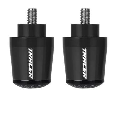 Imagem de Extremidades de manoplas de guidão de motocicleta, tampas de extremidade de manoplas, acessórios deslizantes de peso para Tracer 700 Tracer700 2016 2017-2020