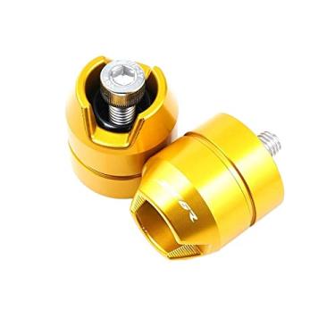 Imagem de Extremidades das manoplas de guidão de motocicleta, tampas de extremidade, acessórios deslizantes de peso para Ka&was&aki ZX6R ZX 636 R 6RR ZX6RR 636 6R 1995-2020