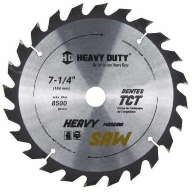 Imagem de DISCO SERRA VIDEA 7.1/4 X 36 DENTES - 8 Unidades - HEAVY DUTY