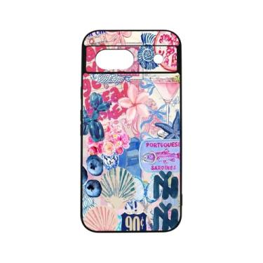 Imagem de qizjio Linda capa de telefone colagem à prova de choque protetora costeira capa de telefone para Google Pixel 8A