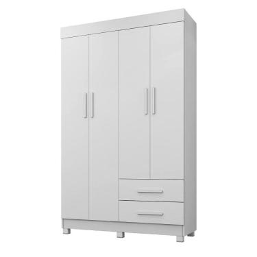 Imagem de Roupeiro Copacabana New 4 Portas 2 Gavetas Benetil