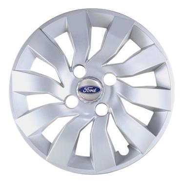 Imagem de Calota Esportiva Street 14 Prata Ford Ka Fiesta Focus - Descontinuados