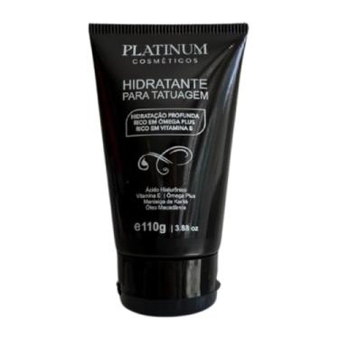 Imagem de Creme Hidratante 110g Para Tatuagem E Cicatrizante Tattoo Loção S/Álcool Ácido Hialurônico Proteção Contra Ressecamento Sol Restaurador Vitaminas Minerais