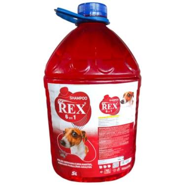 Imagem de Shampoo Rex Plus 6 em 1 Para Cães - 5 Litros