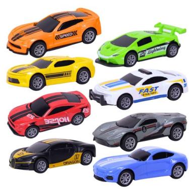 Imagem de Kit 10 Miniatura Carrinho esportivo Sortidos 1:64 Die-cast - Castela