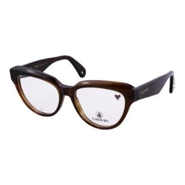 Imagem de Óculos de Grau Lanvin LNV2635 Brown-Unissex