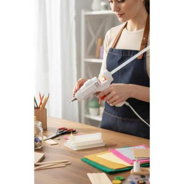 Imagem de Pistola Cola Quente Bico Fino 20W Bivolt + 5 Bastões - Congratulations