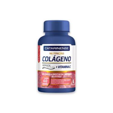 Imagem de Colágeno Verisol e Vit. C Catarinense 60 Cápsulas, sem sabor