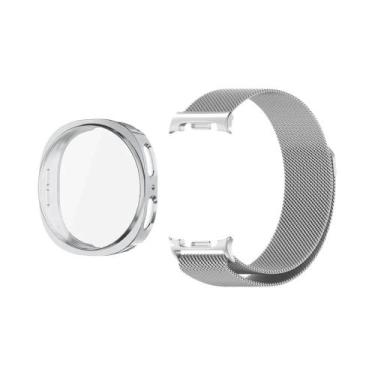 Imagem de Pulseira Magnética De Metal Para Samsung Galaxy Watch 8 40MM 44MM Com 
