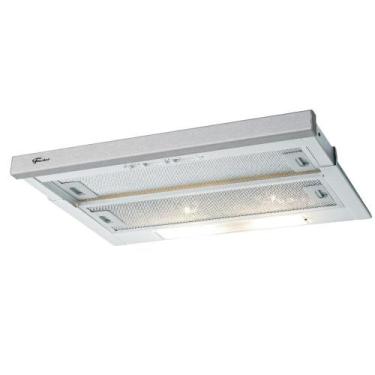 Imagem de Depurador de Ar Embutir Fischer 60cm Slim, Branco, 220V